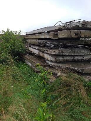 Używane płyty betonowe