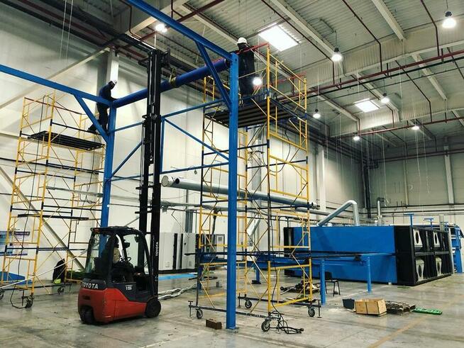 Relokacja maszyn przemysłowych, montaż i demontaż, transfer