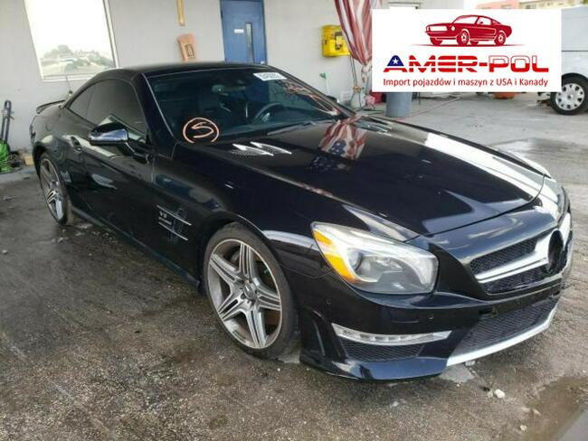 Mercedes SL 63 AMG 2013, 5.5L, od ubezpieczalni