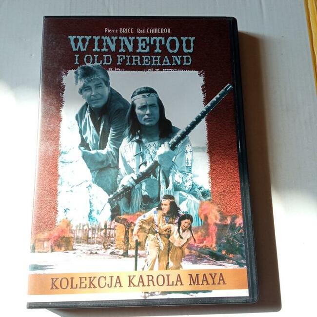 Kolekcja Karola Maya -4 filmy DVD z Winnetou.