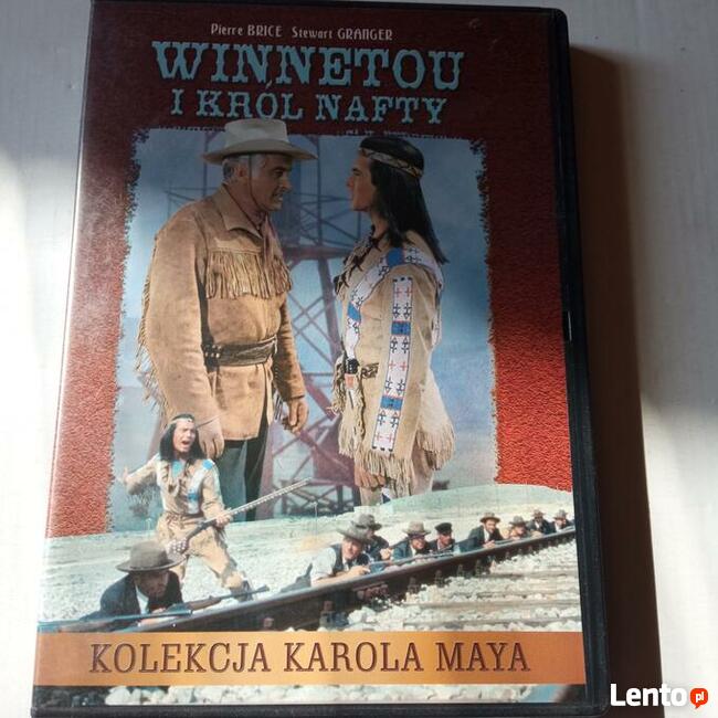 Kolekcja Karola Maya -4 filmy DVD z Winnetou.