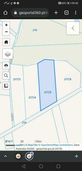 Działka budowlana Pawłowo