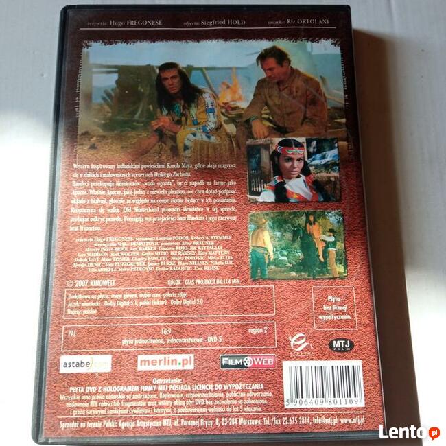 Kolekcja Karola Maya -4 filmy DVD z Winnetou.