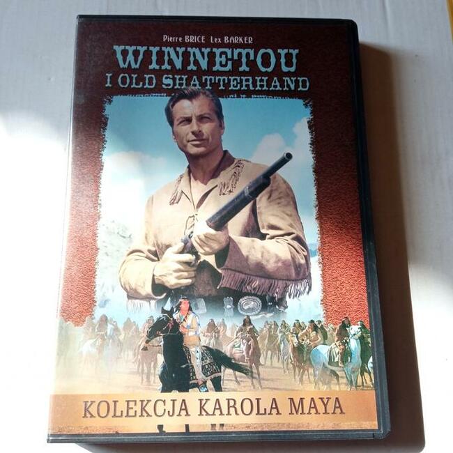 Kolekcja Karola Maya -4 filmy DVD z Winnetou.