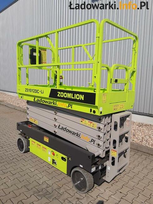 Podnośnik nożycowy Zoomlion ZS1012 - 11,8m wzwyżka 2022