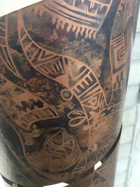 Lampa stojąca artystyczna