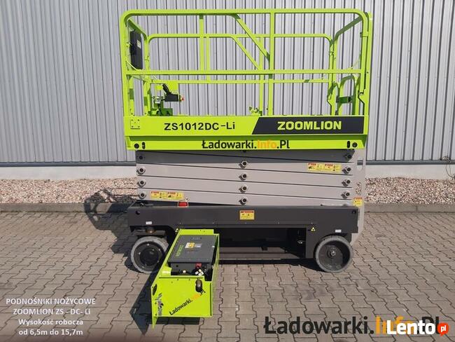 Podnośnik nożycowy Zoomlion ZS1012 - 11,8m wzwyżka 2022