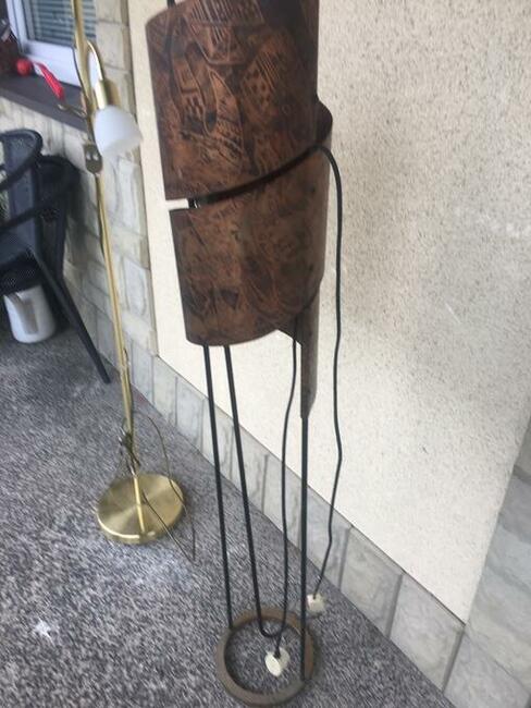 Lampa stojąca artystyczna