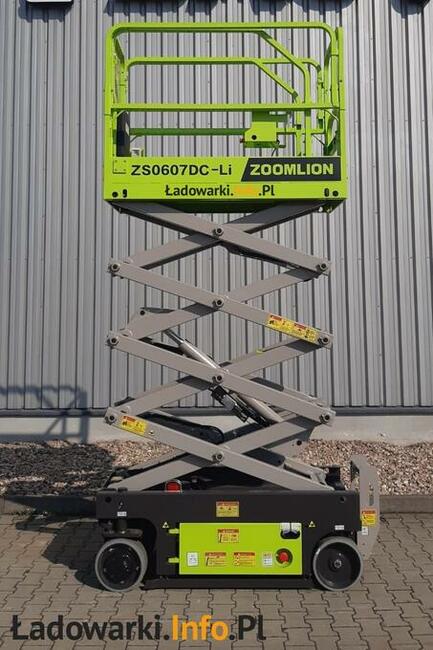 Podnośnik nożycowy Zoomlion ZS0607 - 7,8m / 230kg - nowy