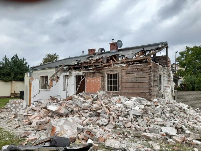 Rozbiórki budynków, Wyburzenia Budynków, Domów, Hal, Wykopy