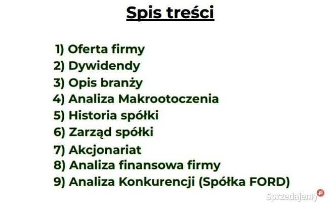 Analiza otoczenia oraz analiza konkurencji- Projekt Studia