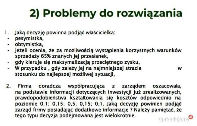 Decyzje menedżerskie - 5 reguł podejmowania decyzji