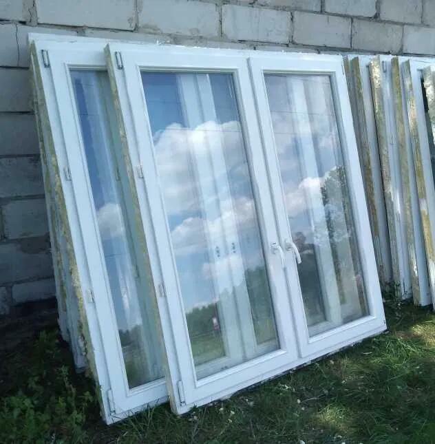 Okno pcv białe 20 szt stan bardzo dobry