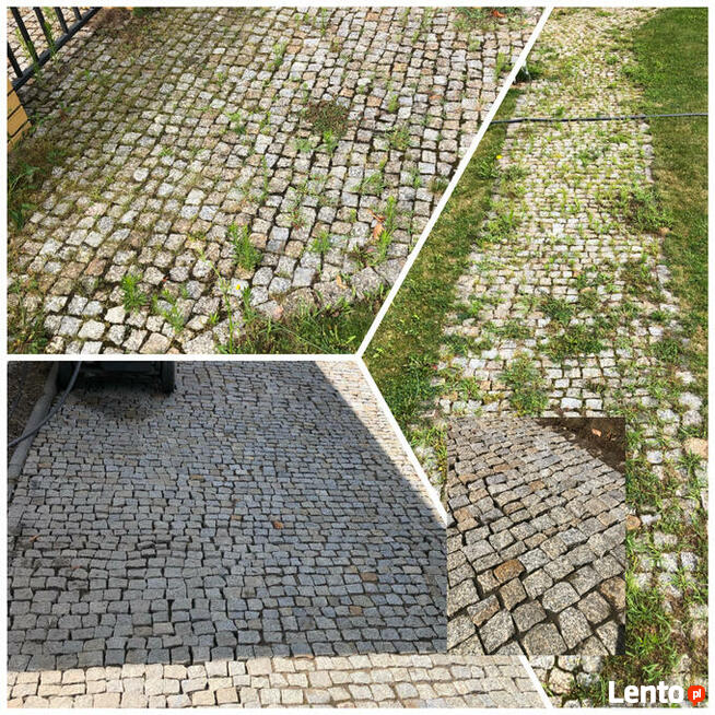 Profesjonalne mycie kostki elewacji dachu Ostrowiec