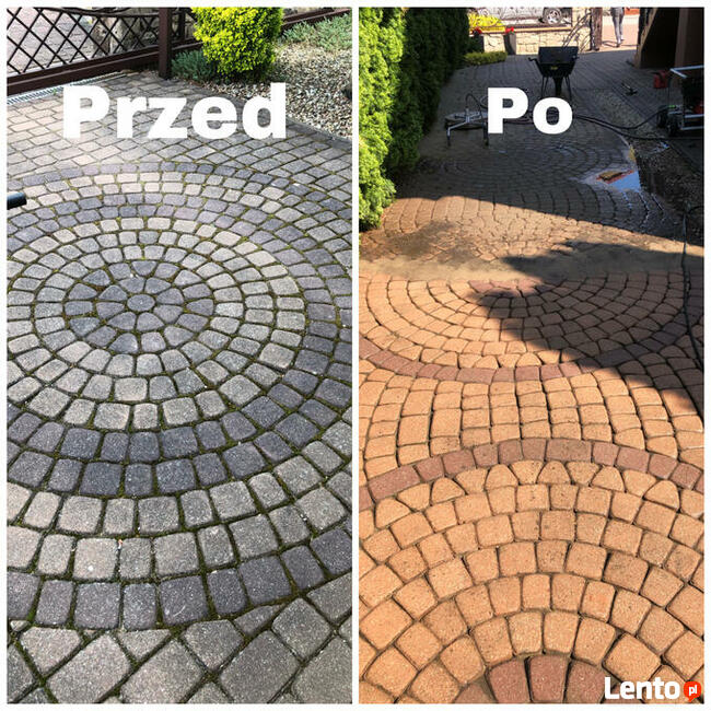 Profesjonalne mycie kostki elewacji dachu Starachowice