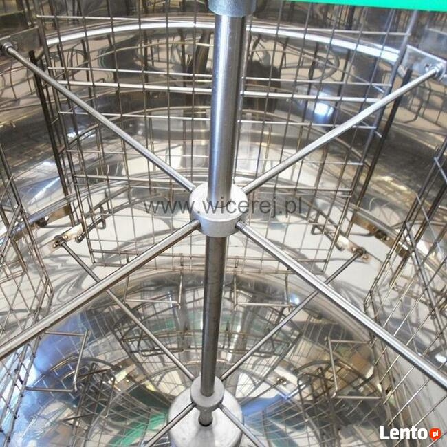 Miodarka Ręczno-Elektryczna 4 Ramkowa Nierdzewna Miodziarka