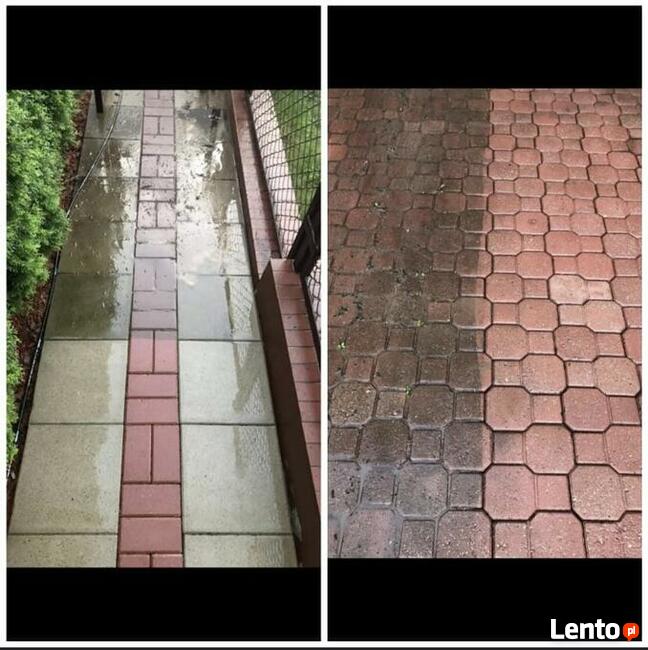 Profesjonalne mycie kostki elewacji dachu Starachowice