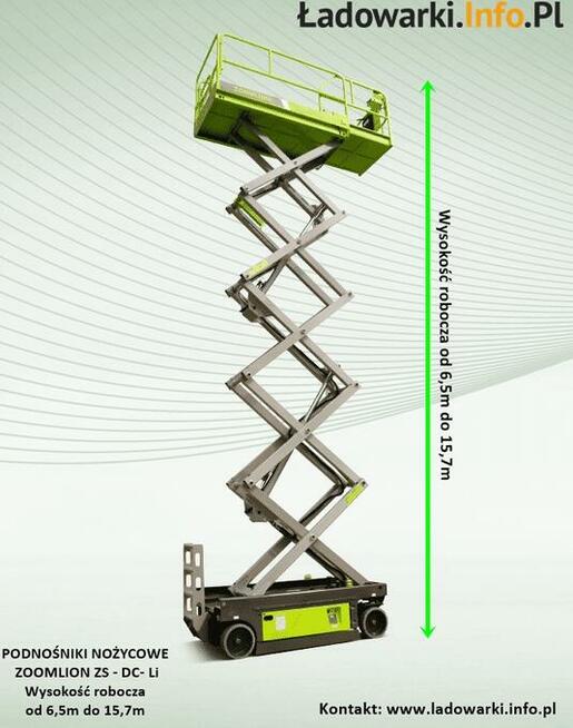 Podnośnik nożycowy Zoomlion ZS1012 - 11,8m wzwyżka 2022