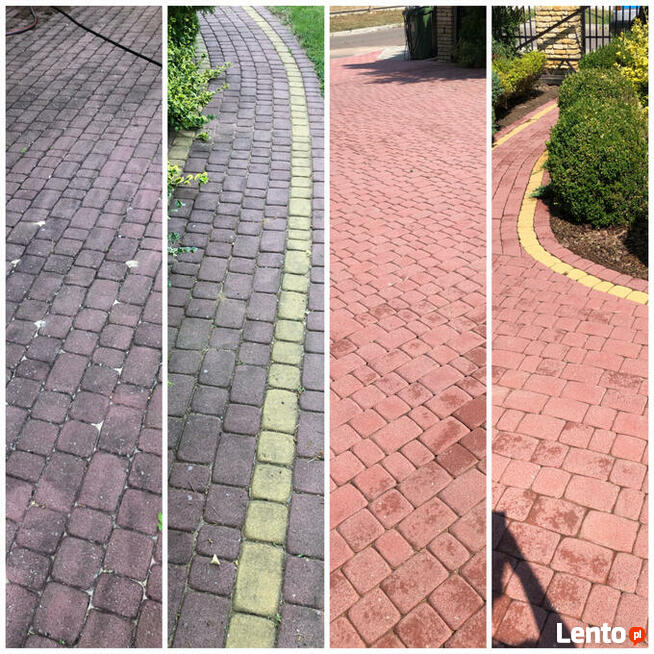 Profesjonalne mycie kostki elewacji dachu Ostrowiec