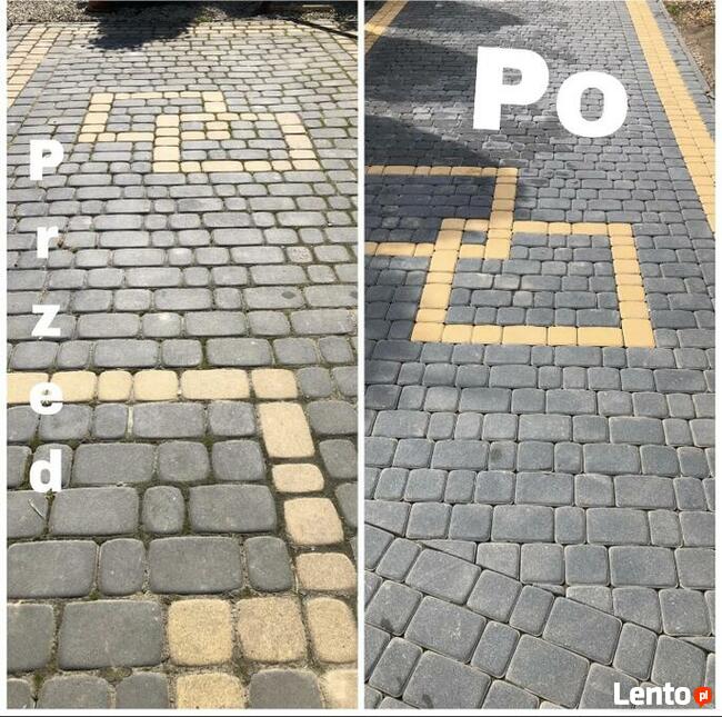 Profesjonalne mycie kostki elewacji dachu Ostrowiec