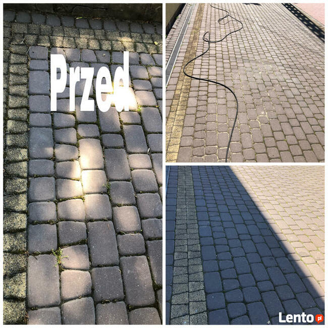 Profesjonalne mycie kostki elewacji dachu Starachowice