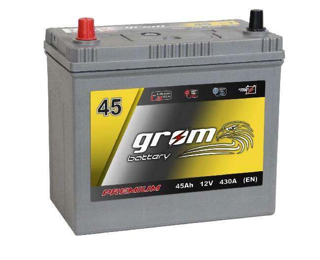 Akumulator GROM Premium 45Ah 430A Olsztyn 668x648x053