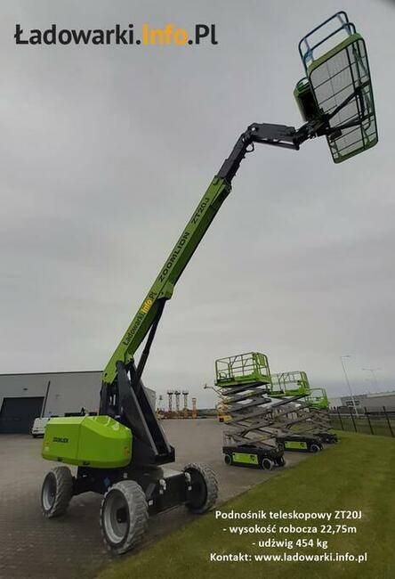 PODNOŚNIK TELESKOPOWY ZOOMLION ZT20J( diesel) - 22,75m / 454