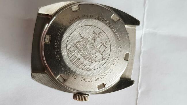 Zegarek Gigandet 1970s szwajcarski automat