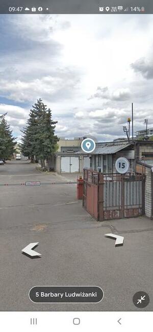 Garaz na Mokotowie z monitoringiem