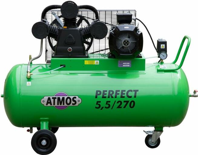 Kompresor sprężarka tłokowa ATMOS zb.270L gwarancja 5 lat