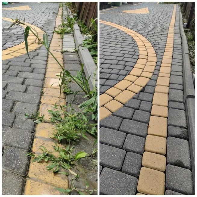 Mycie i czyszczenie kostki brukowej, elewacji, kamienia itd