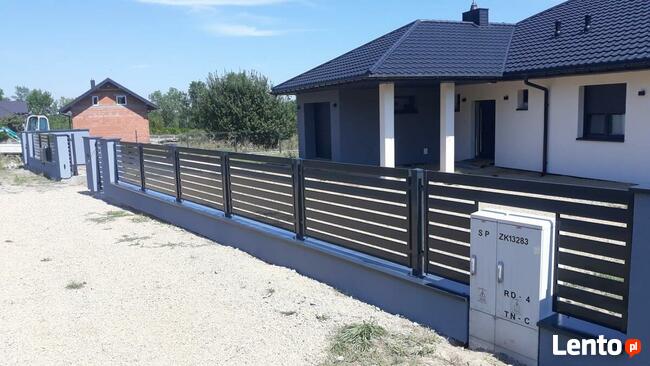 Ogrodzenie kute nowoczesne kompleksowo
