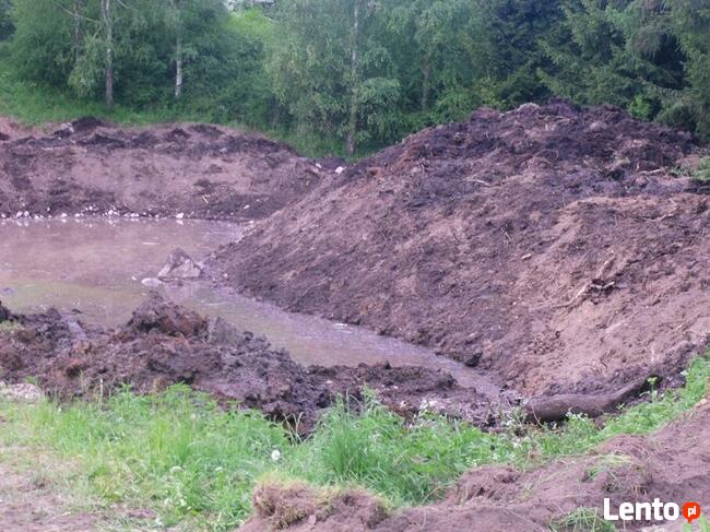 Usługi KM251 Praca koparką linową KM 251(wędka)