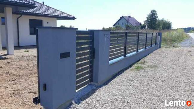Ogrodzenie kute nowoczesne kompleksowo