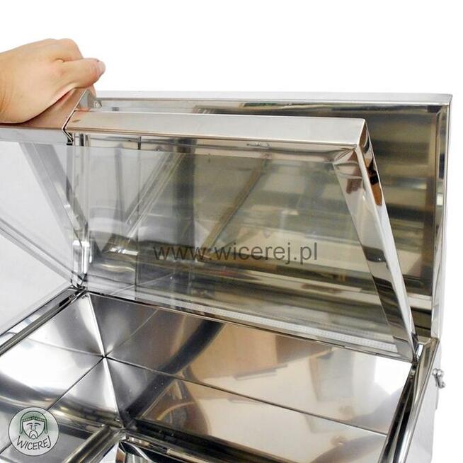 Topiarka Słoneczna do wosku pszczelego Stal Nierdzewna