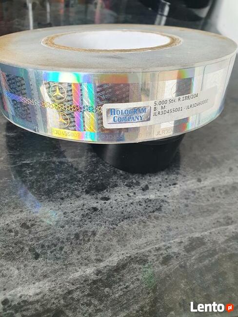 Hologram części Mercedesa