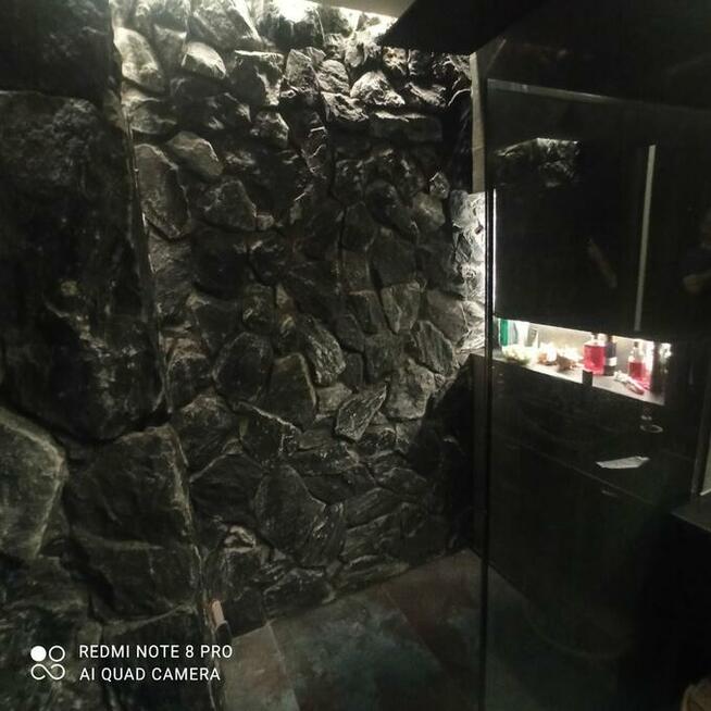 Unikatowe łazienki wykończone kamieniem