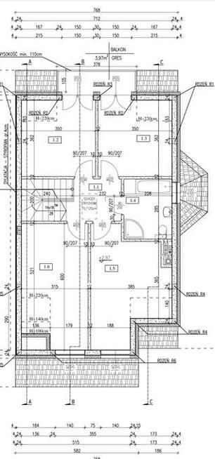 Dom w zabudowie szeregowej