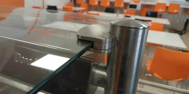 Nadstawka z szybą giętą otwarta 1234mm Dora Metal