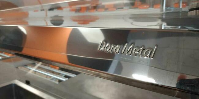 Nadstawka z szybą giętą otwarta 1234mm Dora Metal