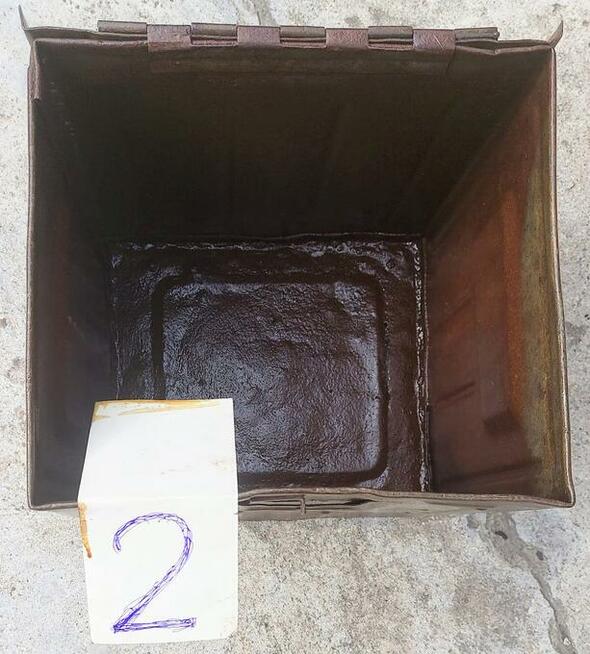 SKRZYNKA POJEMNIK MAGAZYNOWY METALOWY ZAMYKANY HOB