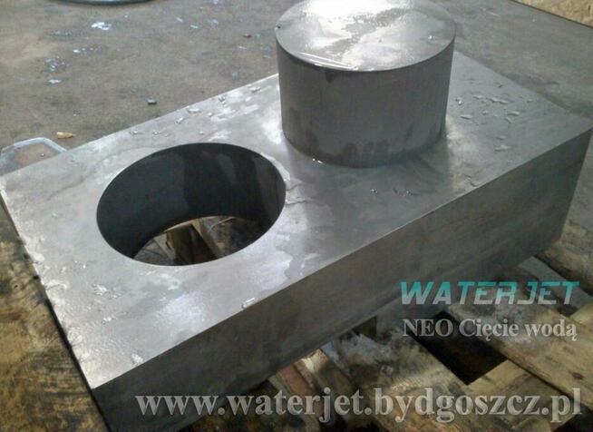 Cięcie wodą stali konstrukcyjnej nierdzewnej tytan Bydgoszcz