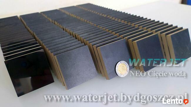 Cięcie wodą płytek ceramicznych, z gresu i innych Bydgoszcz