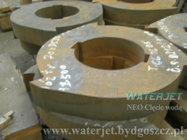 Cięcie wodą stali konstrukcyjnej nierdzewnej tytan Bydgoszcz