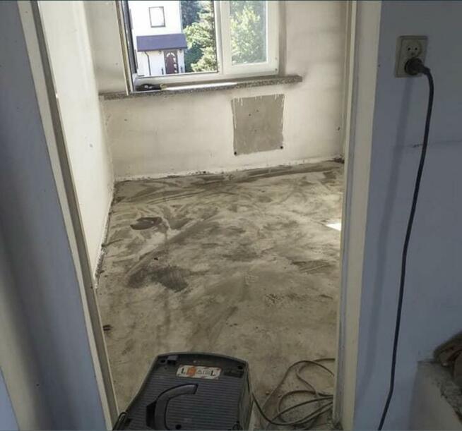 Usuwanie subitu, kleju, lepiku, frezowanie betonu posadzki