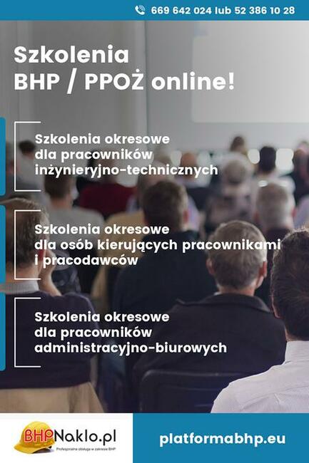 BHP NAKŁO Szkolenia BHP, HACCP, kursy z Pierwszej Pomocy