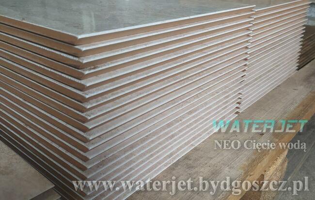 Cięcie wodą płytek ceramicznych, z gresu i innych Bydgoszcz