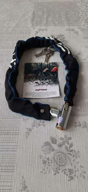 Blokada Rowerowa Łańcuchowa przeciw kradzieży Nowa Mocna