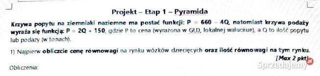 Pyramida - Etap nr 1 i Etap nr 2 - Praca zaliczeniowa