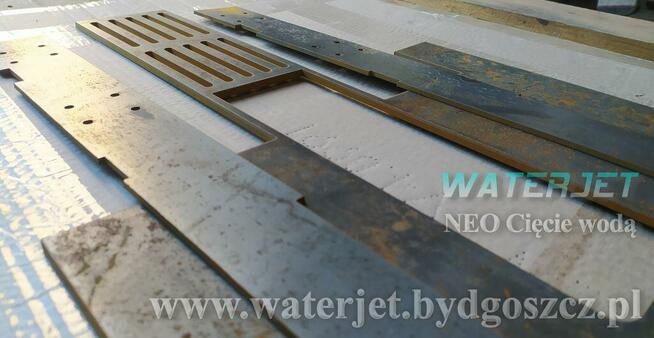 Cięcie wodą stali konstrukcyjnej nierdzewnej tytan Bydgoszcz